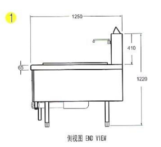 Double-head Fried Stove(图1)